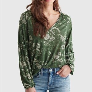 Lucky Brand Peasant Top